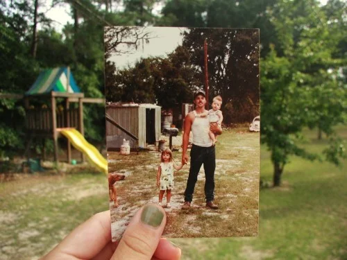 Dear Photograph. We had nothing, but you gave me everything. Thank you for your never ending love. I love you Dad. @okfollowheather